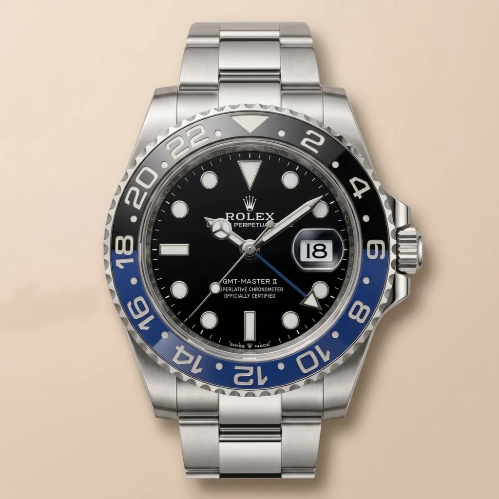Rolex GMT-Master II 126710BLNR, photo from a listing on Watchport