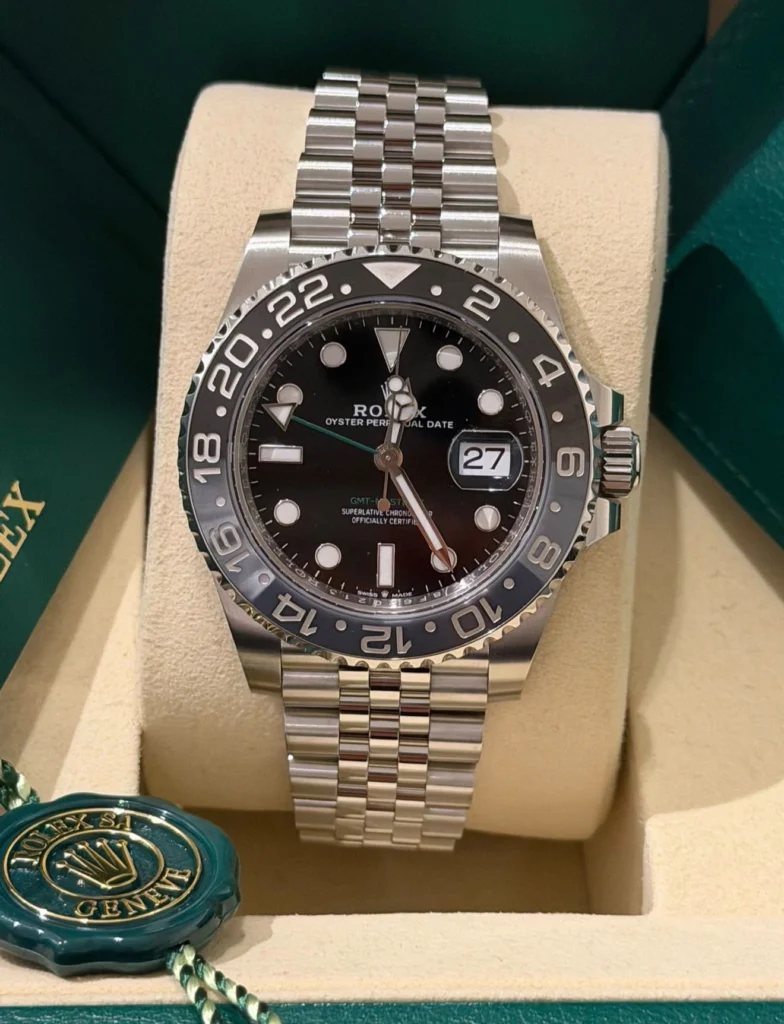 Rolex GMT-Master II 126710GRNR, photo from a listing on Watchport